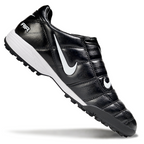 T90 Series Spiked Turf TF Soccer Shoes - Black/White