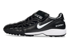 T90 Series Spiked Turf TF Soccer Shoes - Black/White