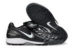 T90 Series Spiked Turf TF Soccer Shoes - Black/White
