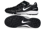 T90 Series Spiked Turf TF Soccer Shoes - Black/White