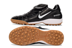 T90 Series Spiked Turf TF Soccer Shoes - Black/White/Brown