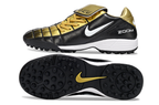 T90 Series Spiked Turf TF Soccer Shoes - Gold/Black/White