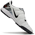 T90 Series Spiked Turf TF Soccer Shoes - Off White/Black/White