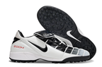 T90 Series Spiked Turf TF Soccer Shoes - Off White/Black/White