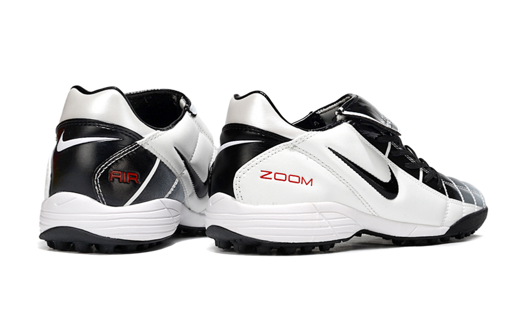 T90 Series Spiked Turf TF Soccer Shoes - Off White/Black/White