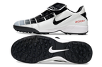 T90 Series Spiked Turf TF Soccer Shoes - Off White/Black/White
