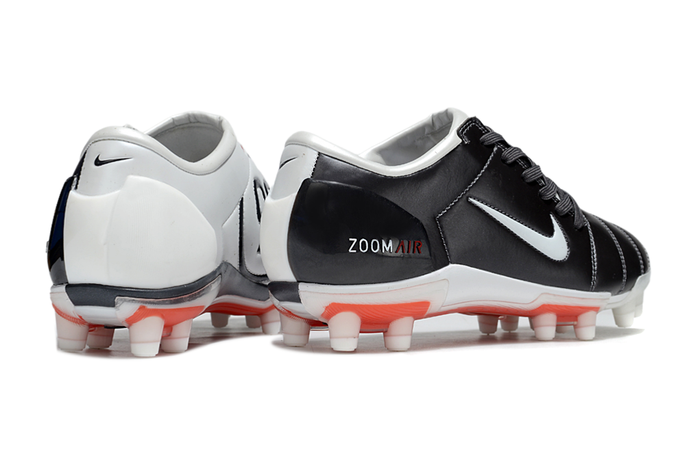 T90 Series Super A Back Slip Firm Ground Soccer Boots - Black/White/Gray