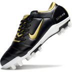 T90 Series Super A Back Slip Firm Ground Soccer Boots - Gold/Black