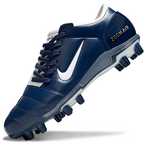 T90 Series Super A Back Slip Firm Ground Soccer Boots - Navy/White