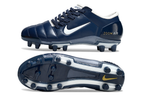 T90 Series Super A Back Slip Firm Ground Soccer Boots - Navy/White