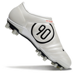 T90 Series Super A Back Slip Firm Ground Soccer Boots - Off White/Black