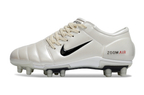T90 Series Super A Back Slip Firm Ground Soccer Boots - Off White/Black