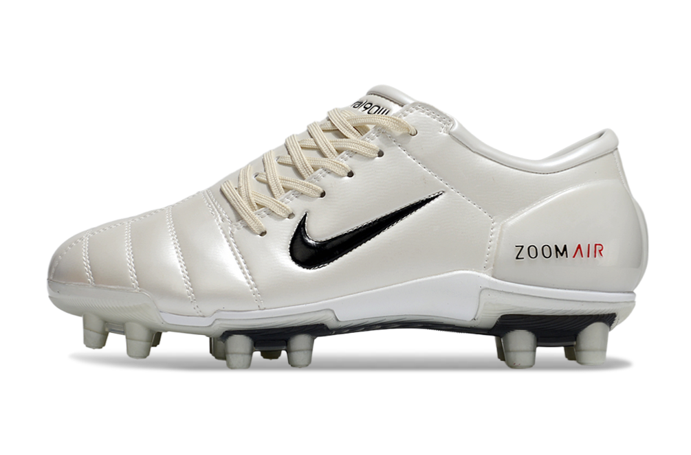 T90 Series Super A Back Slip Firm Ground Soccer Boots - Off White/Black