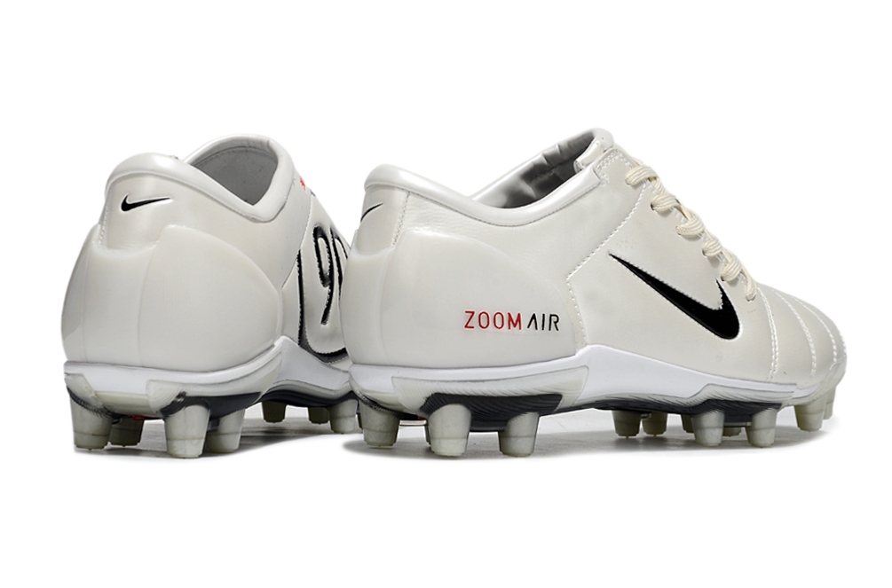T90 Series Super A Back Slip Firm Ground Soccer Boots - Off White/Black