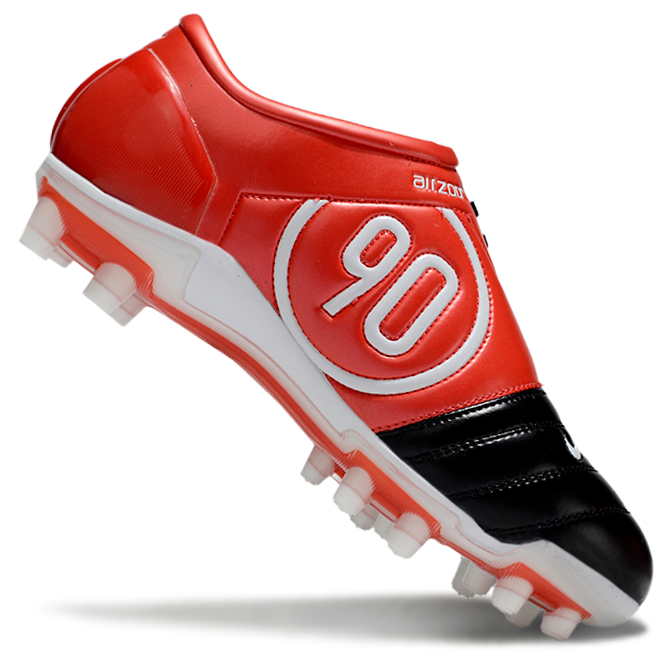 T90 Series Super A Back Slip Firm Ground Soccer Boots - Orange/Black/White