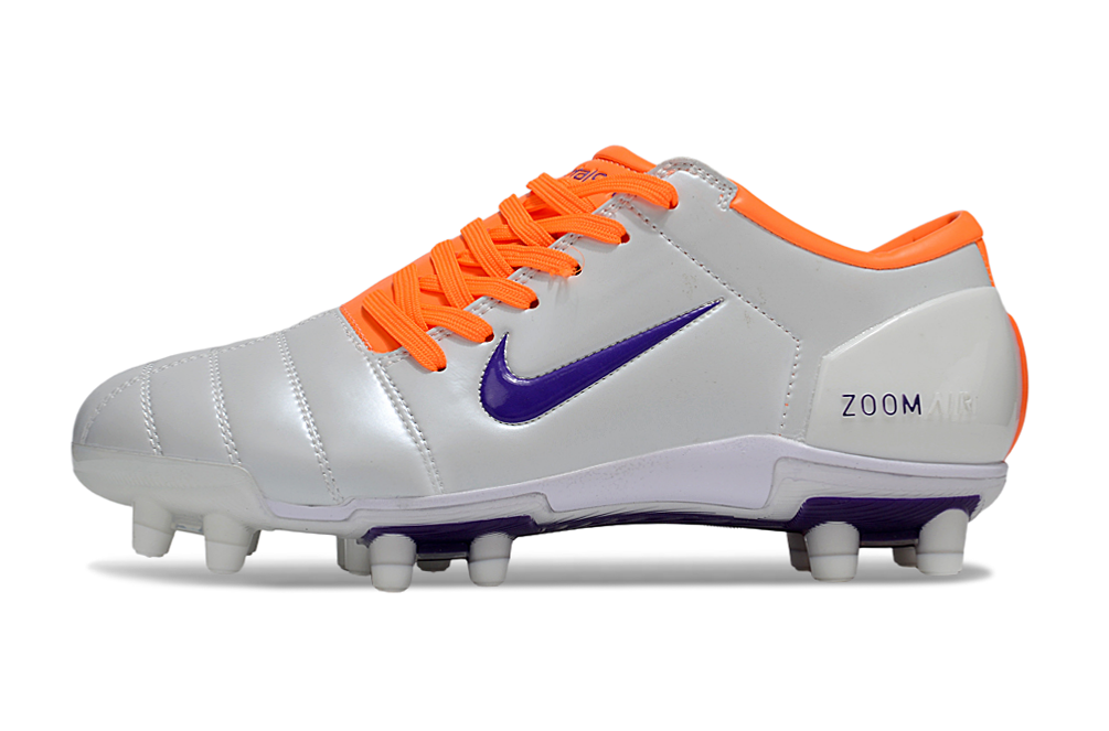 T90 Series Super A Back Slip Firm Ground Soccer Boots - Orange/Gray/Purple