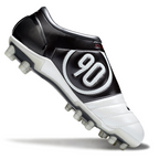 T90 Series Super A Back Slip Firm Ground Soccer Boots - White/Black