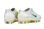 T90 Series Super A Back Slip Firm Ground Soccer Boots - White/Yellow/Green