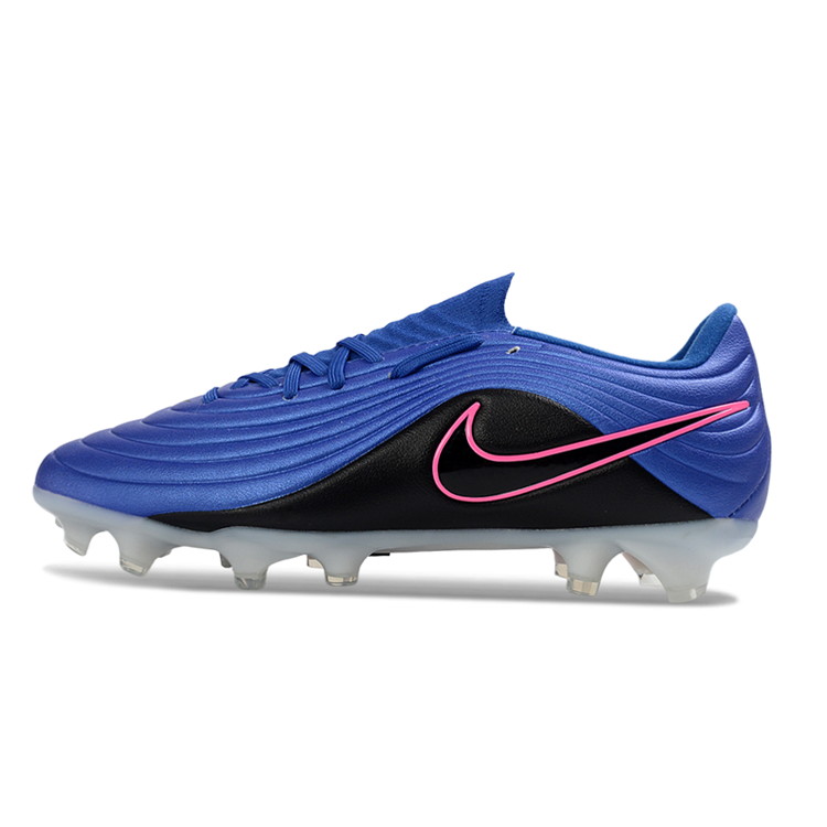 Tiempo Legend XI Elite Fully Knitted Waterproof FG Soccer Shoes - Blue/Black/Pink