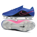 Tiempo Legend XI Elite Fully Knitted Waterproof FG Soccer Shoes - Blue/Black/Pink