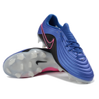 Tiempo Legend XI Elite Fully Knitted Waterproof FG Soccer Shoes - Blue/Black/Pink