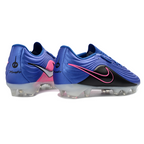 Tiempo Legend XI Elite Fully Knitted Waterproof FG Soccer Shoes - Blue/Black/Pink