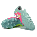 Tiempo Legend XI Elite Fully Knitted Waterproof FG Soccer Shoes - Mint Green/Bold Pink/Bright Yellow
