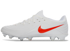 Tiempo Legend XI Elite Fully Knitted Waterproof FG Soccer Shoes - White/Orange
