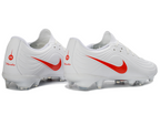 Tiempo Legend XI Elite Fully Knitted Waterproof FG Soccer Shoes - White/Orange
