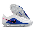Tiempo Legend XI Elite Fully Knitted Waterproof FG Soccer Shoes - White/Pink Blast/Blue