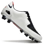 Total 90 Retro Laser Firm Ground Soccer Boots - Black/White