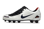 Total 90 Retro Laser Firm Ground Soccer Boots - Black/White