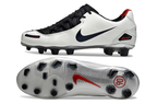 Total 90 Retro Laser Firm Ground Soccer Boots - Black/White