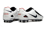 Total 90 Retro Laser Firm Ground Soccer Boots - Black/White