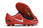 Total 90 Retro Laser Firm Ground Soccer Boots - Red/White/Black