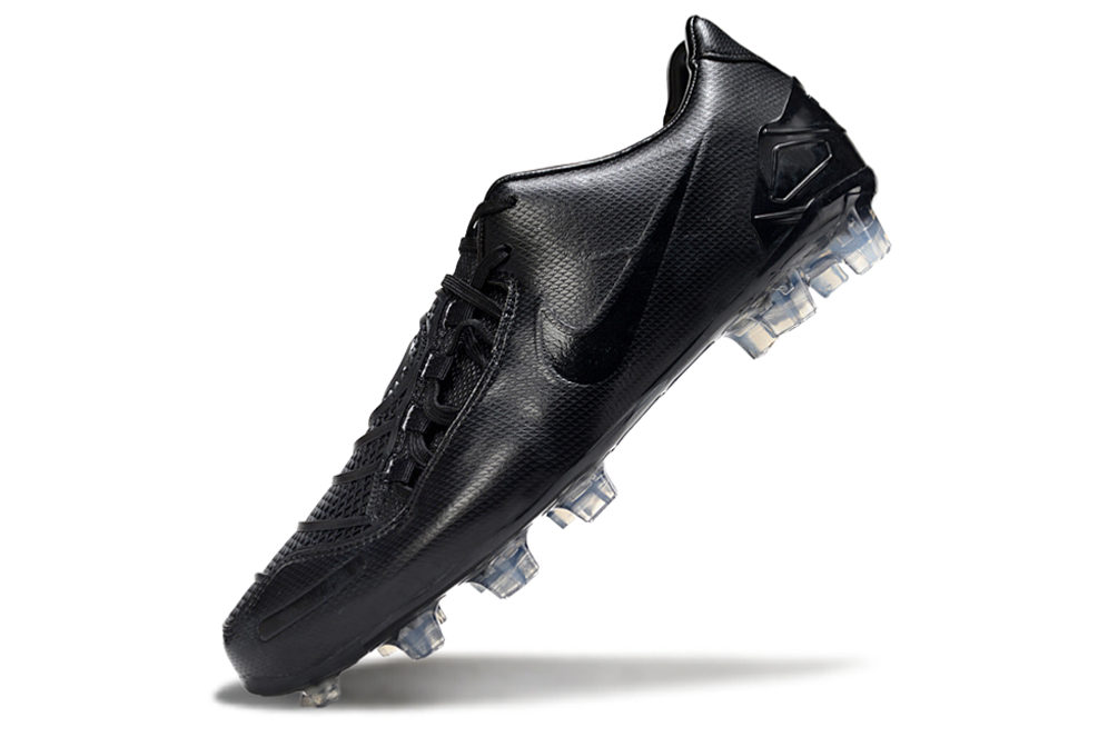Total 90 Retro Laser Firm Ground Soccer Boots - Shadow Black