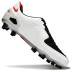 Total 90 Retro Laser Firm Ground Soccer Boots - White/Red/Black