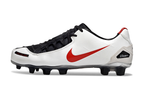 Total 90 Retro Laser Firm Ground Soccer Boots - White/Red/Black